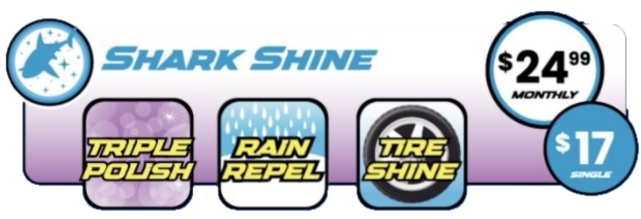 Shark Shine - $24.99 Monthly, $17 Single